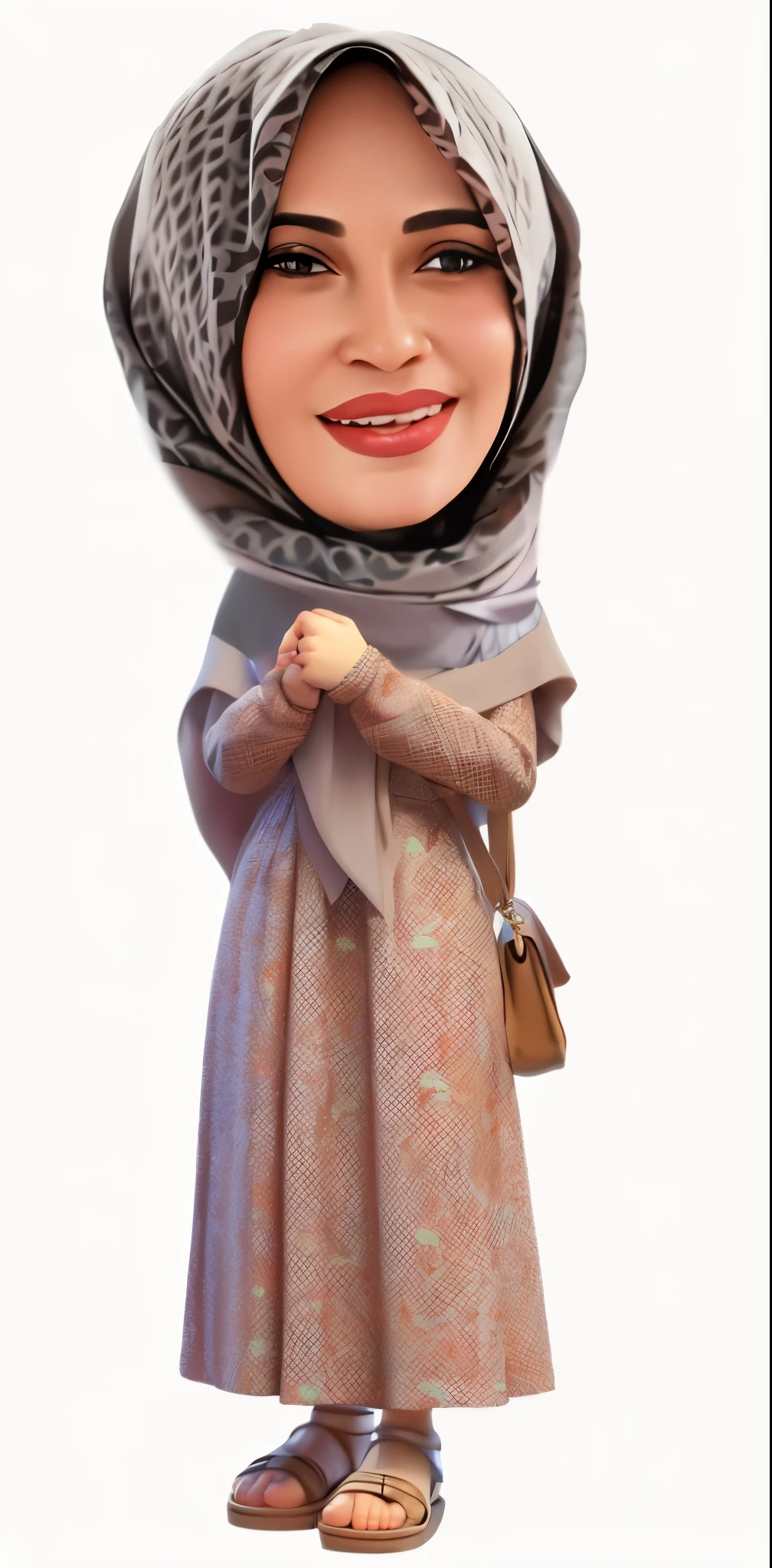 a cartoon of a woman in a hijab pointing at the camera, inspired by Nil Gleyen, caricature illustration, hijab, in cartoon style, faridah malik, caricature, cartoon image, caricature!!!, cartoon portrait, realistic cartoon, arab ameera al-taweel, caricature style, inspired by Sheikh Hamdullah, by Nil Gleyen