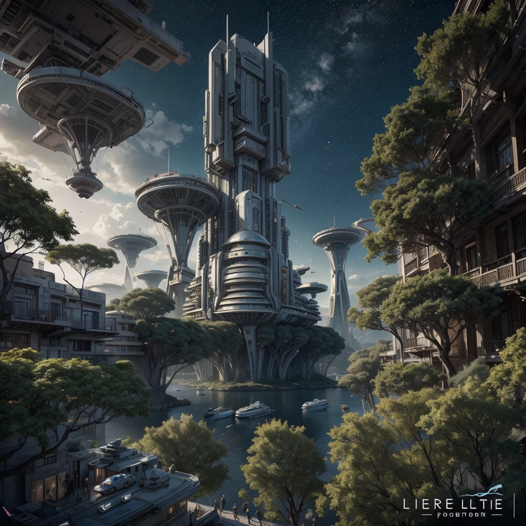 unreal engine:1.4,UHD,Best quality:1.4, fotorrealist:1.4, Masterpiece:1.8, unearthly, , Colonization of a new planet, gloomy atmosphere, a lot of alien vegetation, Intricate flowers, Alien Creatures, wild atmosphere, aggressive environment, amazing, stunning artwork. (Best quality,4k,8K,A high resolution,Masterpiece:1.2), ultra detailed ,(realist,fotorrealist,fotorrealist:1.37),HDR,UHD,Studio lighting, Ultra-thin paint, sharp focus, physically based representation, very detailed description, professional, Bright colors, fantastic city, The capital of the empire, mega tall skyscrapers. space towers for mooring star cruisers, pierce the sky, Bright city lights, the river pierces the city, waterfalls in city gardens, mega high waterfalls, who never sleeps. In the middle of a bustling cityscape, Famous high-tech pyramid style architecture, Its architectural wonders are embodied in a futuristic style.. When the hovercar glides easily through the air,Город full of life,full of life。,full of life。,full of life。,full of life。。, Modern technology blends seamlessly with traditional Arab luxury urban structures.. This is an amazing piece of art, Use Pixai, to bring powerful AI models to life, Showcase the limitless creativity and possibilities of our imagination. Experience the future of cityscapes at Pixai,Immerse yourself in the ghostly world of art, deep bottomless chasms filled with lava, lava falls, fire and smoke, A transport spaceship is moored to the spaceport terminal