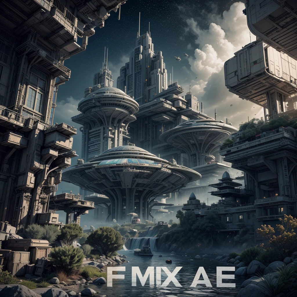 unreal engine:1.4,UHD,Best quality:1.4, fotorrealist:1.4, Masterpiece:1.8, unearthly, , Colonization of a new planet, gloomy atmosphere, a lot of alien vegetation, Intricate flowers, Alien Creatures, wild atmosphere, aggressive environment, amazing, stunning artwork. (Best quality,4k,8K,A high resolution,Masterpiece:1.2), ultra detailed ,(realist,fotorrealist,fotorrealist:1.37),HDR,UHD,Studio lighting, Ultra-thin paint, sharp focus, physically based representation, very detailed description, professional, Bright colors, fantastic city, The capital of the empire, mega tall skyscrapers. space towers for mooring star cruisers, pierce the sky, Bright city lights, the river pierces the city, waterfalls in city gardens, mega high waterfalls, who never sleeps. In the middle of a bustling cityscape, Famous high-tech pyramid style architecture, Its architectural wonders are embodied in a futuristic style.. When the hovercar glides easily through the air，Город full of life，full of life。，full of life。，full of life。，full of life。。, Modern technology blends seamlessly with traditional Arab luxury urban structures.. This is an amazing piece of art, Use Pixai, to bring powerful AI models to life, Showcase the limitless creativity and possibilities of our imagination. Experience the future of cityscapes at Pixai，Immerse yourself in the ghostly world of art, deep bottomless chasms filled with lava, lava falls, fire and smoke, A transport spaceship is moored to the spaceport terminal