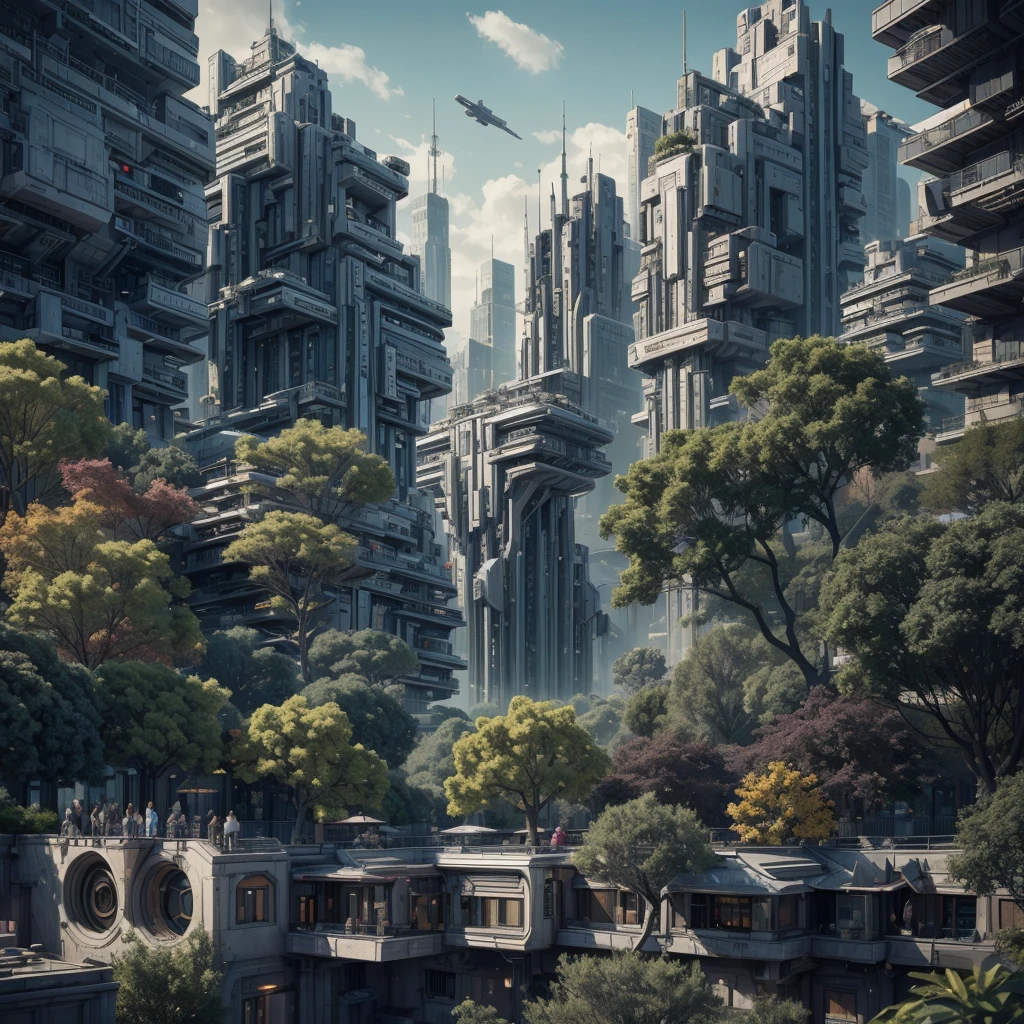 unreal engine:1.4,UHD,Best quality:1.4, fotorrealist:1.4, Masterpiece:1.8, unearthly, , Colonization of a new planet, gloomy atmosphere, a lot of alien vegetation, Intricate flowers, Alien Creatures, wild atmosphere, aggressive environment, amazing, stunning artwork. (Best quality,4k,8K,A high resolution,Masterpiece:1.2), ultra detailed ,(realist,fotorrealist,fotorrealist:1.37),HDR,UHD,Studio lighting, Ultra-thin paint, sharp focus, physically based representation, very detailed description, professional, Bright colors, fantastic city, The capital of the empire, mega tall skyscrapers. space towers for mooring star cruisers, pierce the sky, Bright city lights, the river pierces the city, waterfalls in city gardens, mega high waterfalls, who never sleeps. In the middle of a bustling cityscape, Famous high-tech pyramid style architecture, Its architectural wonders are embodied in a futuristic style.. When the hovercar glides easily through the air，Город full of life，full of life。，full of life。，full of life。，full of life。。, Modern technology blends seamlessly with traditional Arab luxury urban structures.. This is an amazing piece of art, Use Pixai, to bring powerful AI models to life, Showcase the limitless creativity and possibilities of our imagination. Experience the future of cityscapes at Pixai，Immerse yourself in the ghostly world of art, deep  chasms filled with lava, lava falls, fire and smoke, A transport spaceship is moored to the spaceport terminal