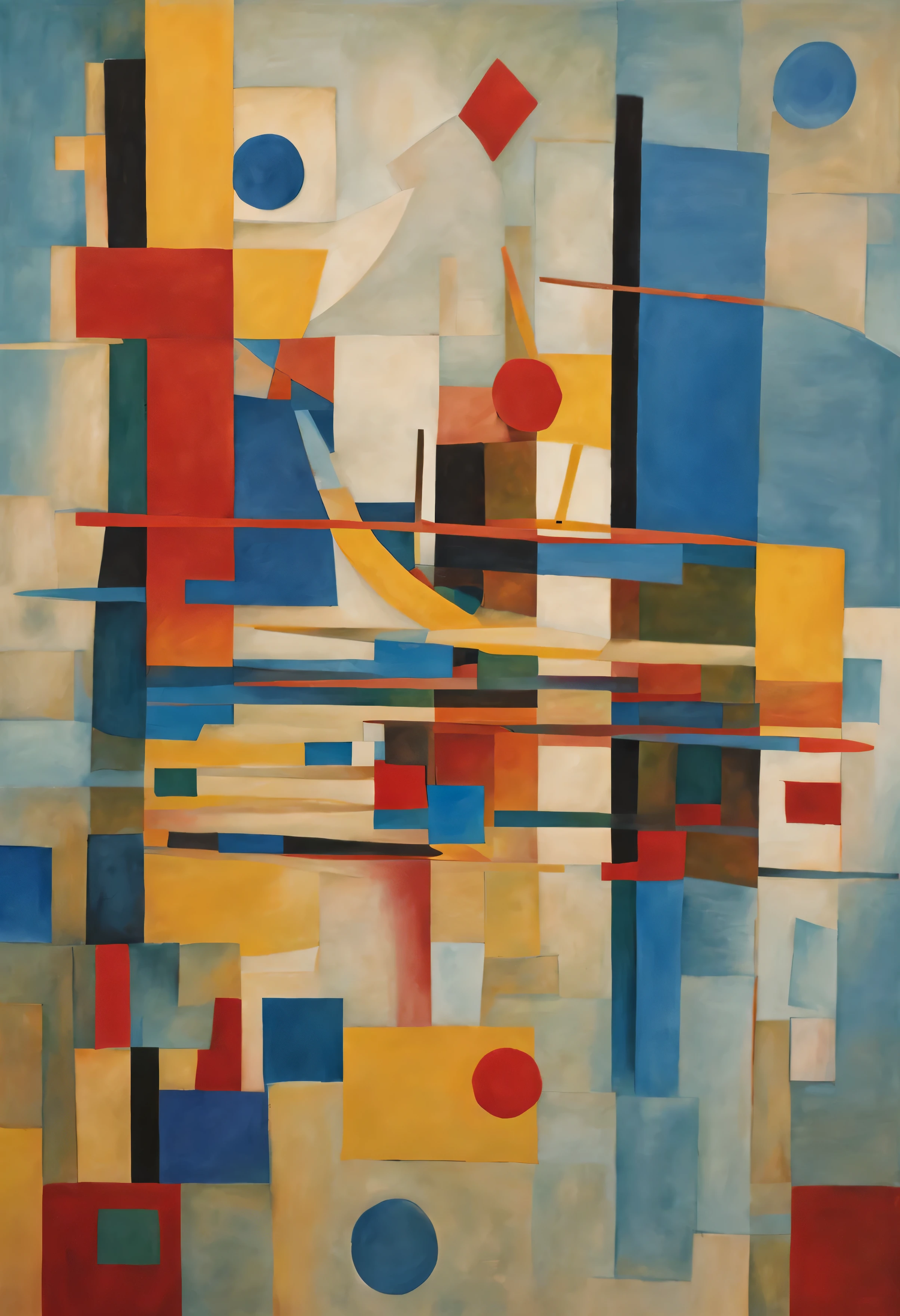 Imagine an accounting scenario that comes to life in an abstract art painting inspired by Wassily Kandinsky, um dos pioneiros da arte abstrata. No centro do quadro, a polished wooden table occupies the space, its surface reflecting the nuances of light that dance in the environment. Sobre ela, a collection of accounting documents is scattered in a seemingly chaotic harmony, mas estruturada. Colorful graphs and numerical tables intertwine, forming abstract patterns that echo the visual rhythms present in Kandinsky'trabalhos.
The predominant colors are blue, amarelo e vermelho, each representing different aspects of the accounting environment. Blue symbolizes the calm and stability of financial transactions, while yellow evokes the energy and creativity needed to solve complex accounting problems. O vermelho, por sua vez, represents the urgency and attention needed to deal with urgent financial matters.
No fundo do quadro, abstract lines and shapes suggest corporate buildings and skyscrapers, remembering the urban landscape where the world of business and finance unfolds. Pontos de luz brilham ao longo do horizonte, indicating the constant flow of economic activity.
In the entire composition, vigoroso, gestural brushstrokes add a sense of dynamism and movement, reflecting the ever-evolving nature of the financial world. The result is an abstract and evocative representation of the accounting environment, capturing its complexity and intrinsic beauty.