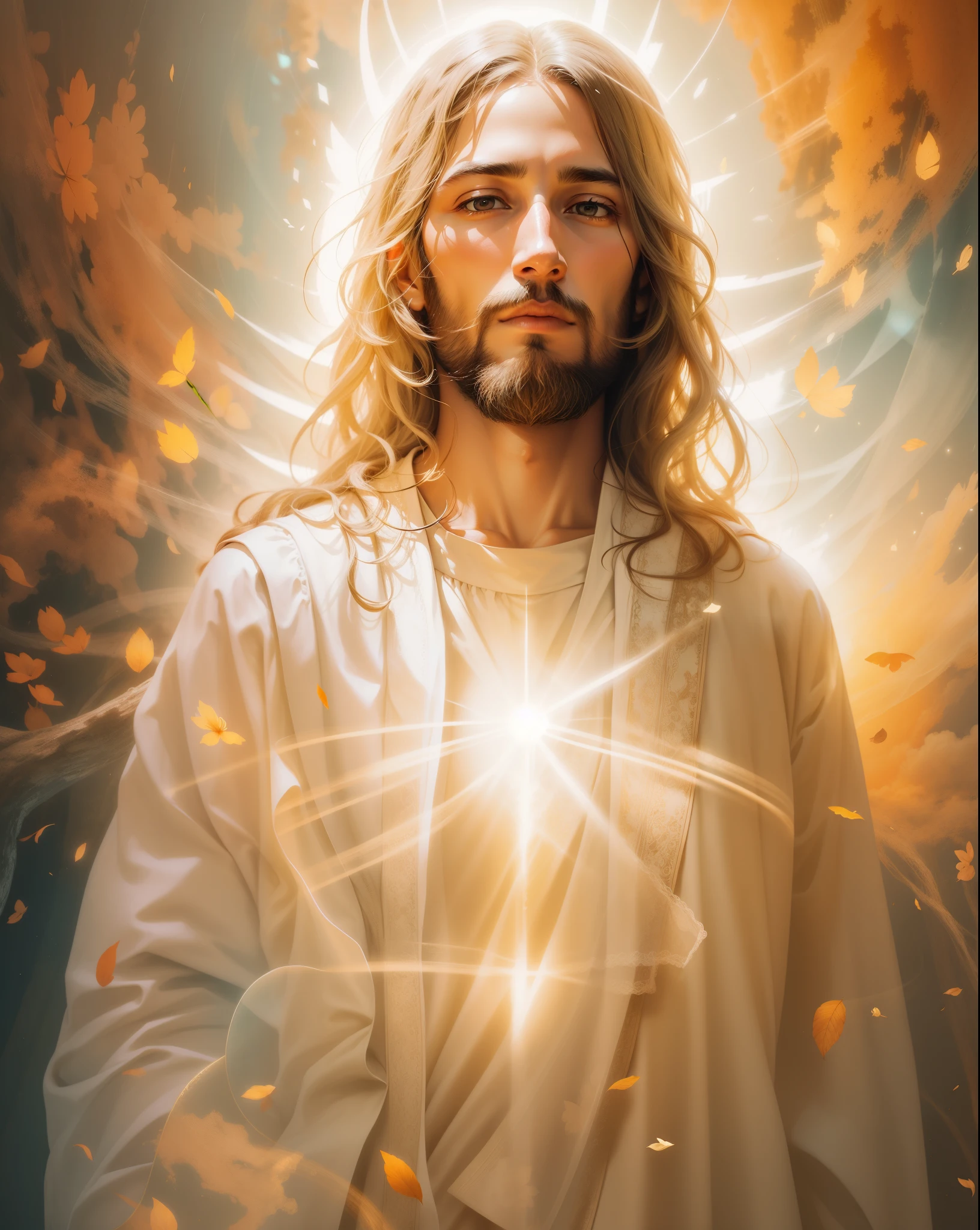 Beautiful and Enlightened Jesus.