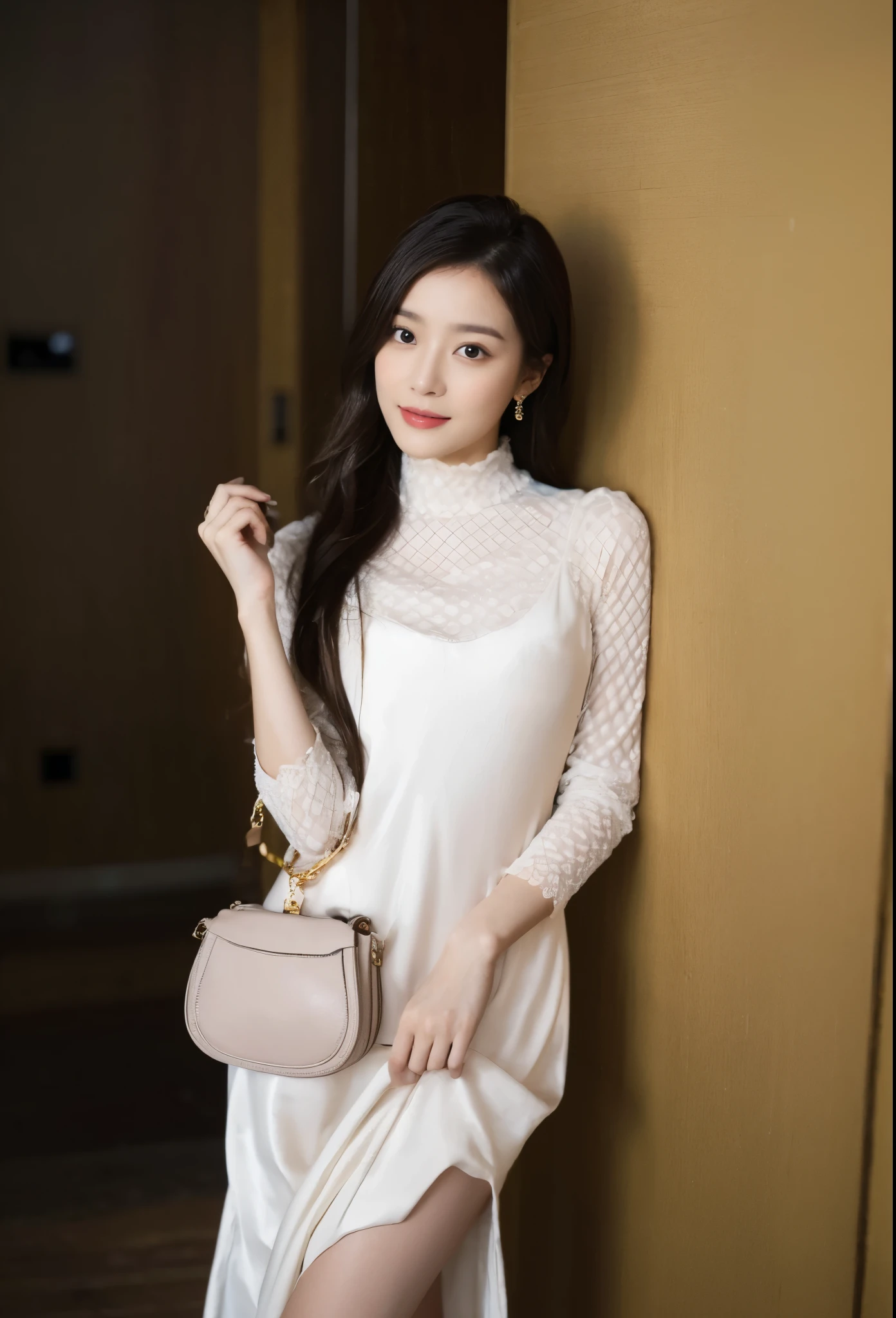 femele、full bodyesbian、Perfect appearance、shopping、onepiece
