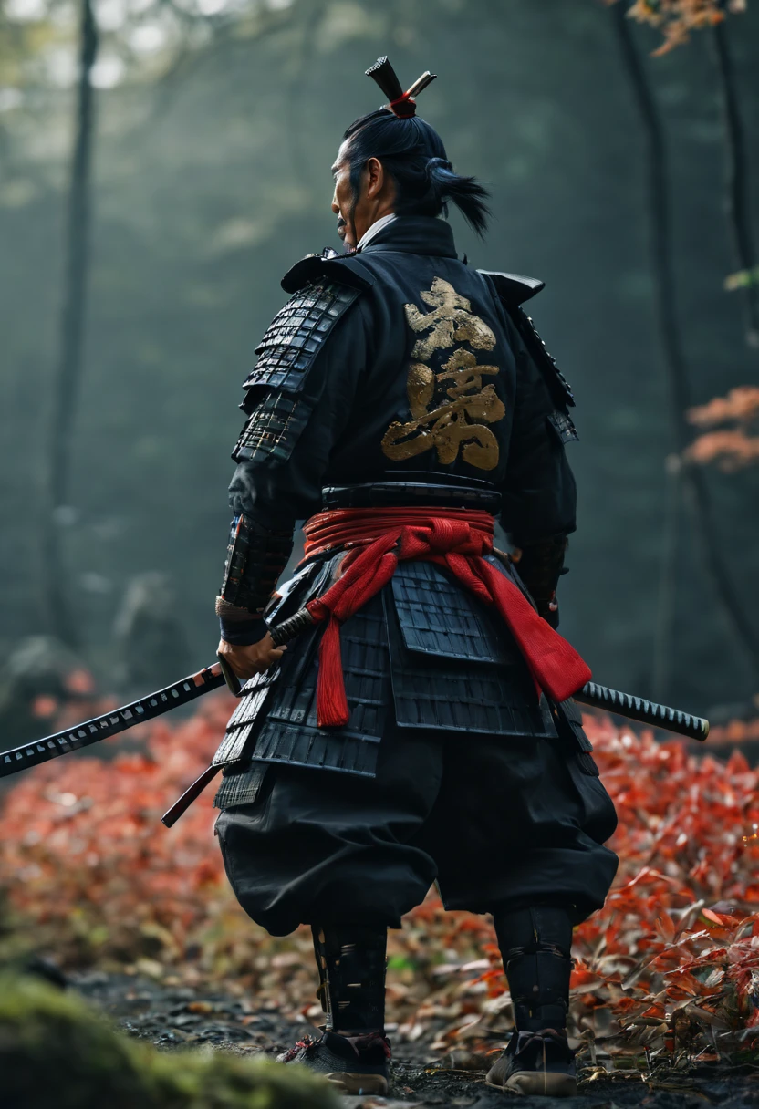 samurai, Pixel Art, (best quality, masterpiece, Representative work, official art, Professional, Ultra intricate detailed, 8k)