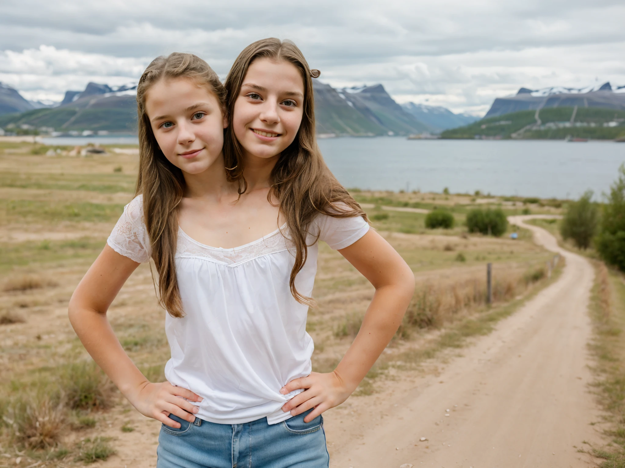 2heads, two headed girl, (a  girl and a 16 year old (uncomfortable: 1.5), (Norwegian:1.5)