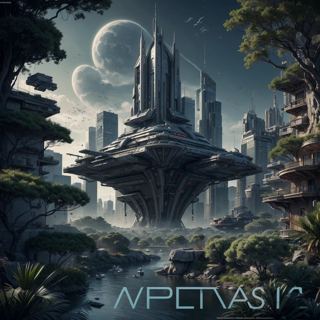 unreal engine:1.4,UHD,Best quality:1.4, fotorrealist:1.4, Masterpiece:1.8, unearthly, , Colonization of a new planet, gloomy atmosphere, a lot of alien vegetation, Intricate flowers, Alien Creatures, wild atmosphere, aggressive environment, amazing, stunning artwork. (Best quality,4k,8K,A high resolution,Masterpiece:1.2), ultra detailed ,(realist,fotorrealist,fotorrealist:1.37),HDR,UHD,Studio lighting, Ultra-thin paint, sharp focus, physically based representation, very detailed description, professional, Bright colors, fantastic city, The capital of the empire, mega tall skyscrapers. space towers for mooring star cruisers, pierce the sky, Bright city lights, the river pierces the city, waterfalls in city gardens, mega high waterfalls, who never sleeps. In the middle of a bustling cityscape, Famous high-tech pyramid style architecture, Its architectural wonders are embodied in a futuristic style.. When the hovercar glides easily through the air,Город full of life,full of life。,full of life。,full of life。,full of life。。, Modern technology blends seamlessly with traditional Arab luxury urban structures.. This is an amazing piece of art, Use Pixai, to bring powerful AI models to life, Showcase the limitless creativity and possibilities of our imagination. Experience the future of cityscapes at Pixai,Immerse yourself in the ghostly world of art, deep bottomless chasms filled with lava, lava falls, fire and smoke, A transport spaceship is moored to the spaceport terminal