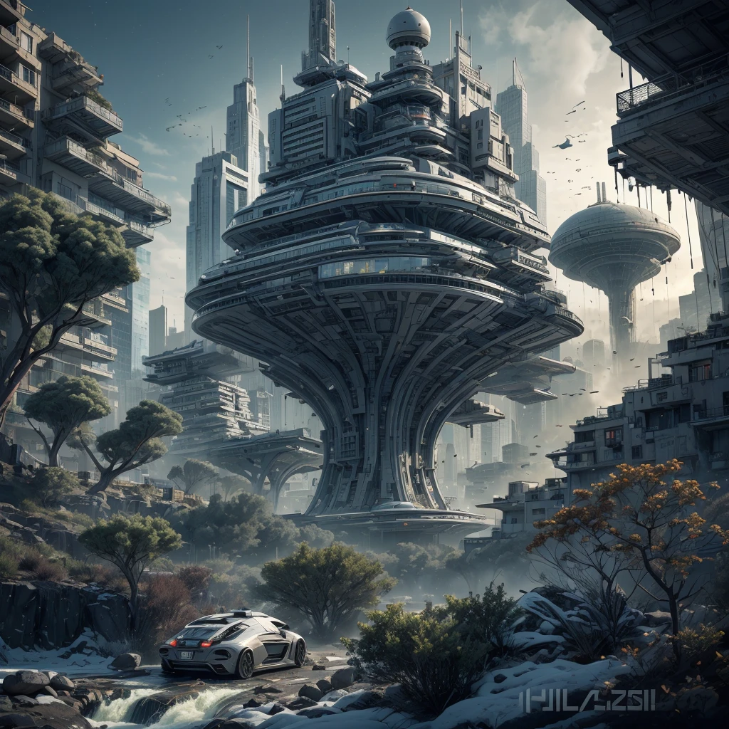 unreal engine:1.4,UHD,Best quality:1.4, fotorrealist:1.4, Masterpiece:1.8, unearthly, , Colonization of a new planet, gloomy atmosphere, a lot of alien vegetation, Intricate flowers, Alien Creatures, wild atmosphere, aggressive environment, amazing, stunning artwork. (Best quality,4k,8K,A high resolution,Masterpiece:1.2), ultra detailed ,(realist,fotorrealist,fotorrealist:1.37),HDR,UHD,Studio lighting, Ultra-thin paint, sharp focus, physically based representation, very detailed description, professional, Bright colors, fantastic city, The capital of the empire, mega tall skyscrapers. space towers for mooring star cruisers, pierce the sky, Bright city lights, the river pierces the city, waterfalls in city gardens, mega high waterfalls, who never sleeps. In the middle of a bustling cityscape, Famous high-tech pyramid style architecture, Its architectural wonders are embodied in a futuristic style.. When the hovercar glides easily through the air,Город full of life,full of life。,full of life。,full of life。,full of life。。, Modern technology blends seamlessly with traditional Arab luxury urban structures.. This is an amazing piece of art, Use Pixai, to bring powerful AI models to life, Showcase the limitless creativity and possibilities of our imagination. Experience the future of cityscapes at Pixai,Immerse yourself in the ghostly world of art, deep bottomless chasms filled with lava, lava falls, fire and smoke, A transport spaceship is moored to the spaceport terminal
