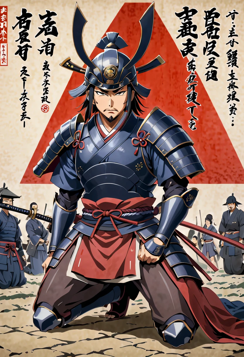 Japanese,(kneel:1.5),warrior道,or period,Daimyo,shogunate,loyalty,obey,sacrifice,dedication,warrior