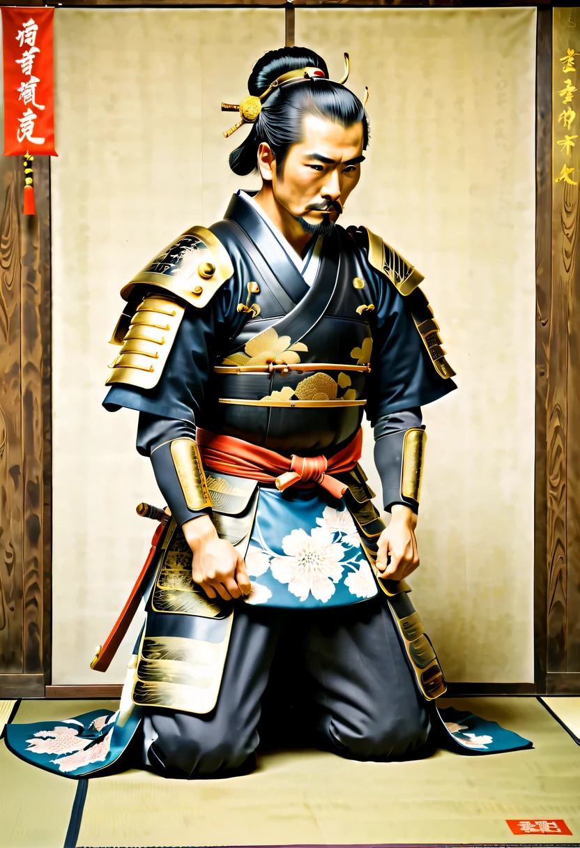 Japanese，kneel，Daimyo，shogunate，loyalty，obey，sacrifice，dedication，warrior