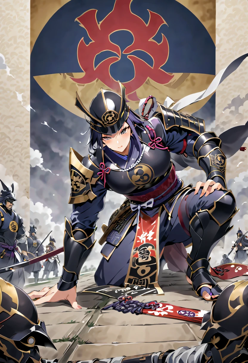 Japanese,kneel,Daimyo,shogunate,warrior,loyalty,obey
