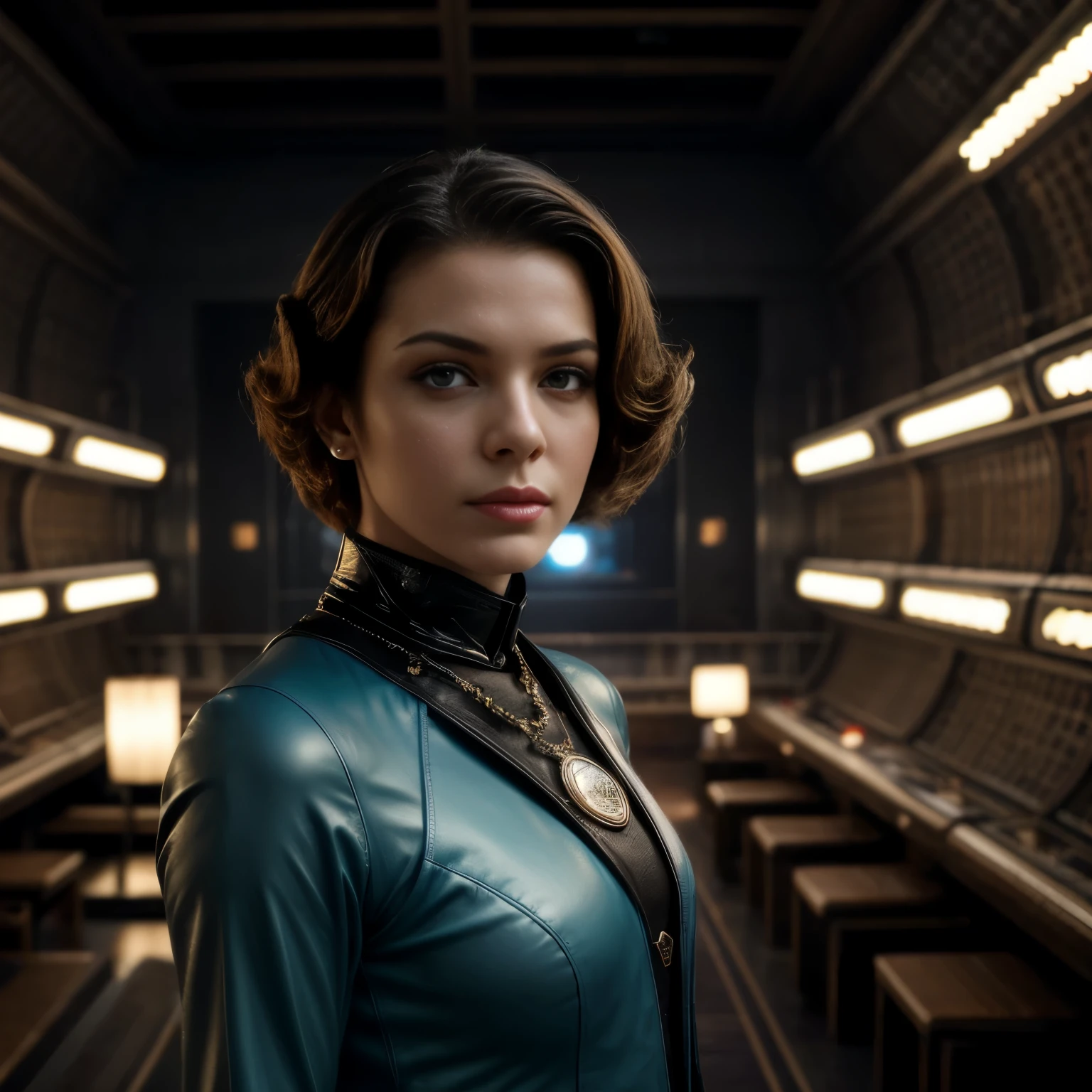 4k images from 1970s science fiction movies, super real,high definition,wes anderson style, inspired by the fifth element,pastel colors, wide-angle photo-realistic woman in a sci-fi environment, using future tech, Retro-futurism, vintage sci-fi, futuristic technological ornaments and sci-fi equipment,Over-the-top opera costumes and jewelry,Natural light,Psychedelic, weird futuristic, retrofuturism