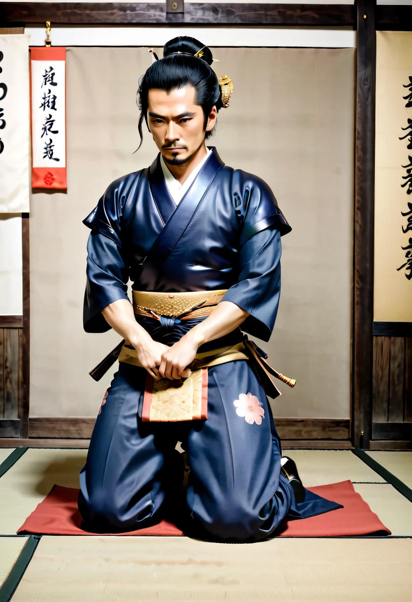 Japanese,kneel,Daimyo