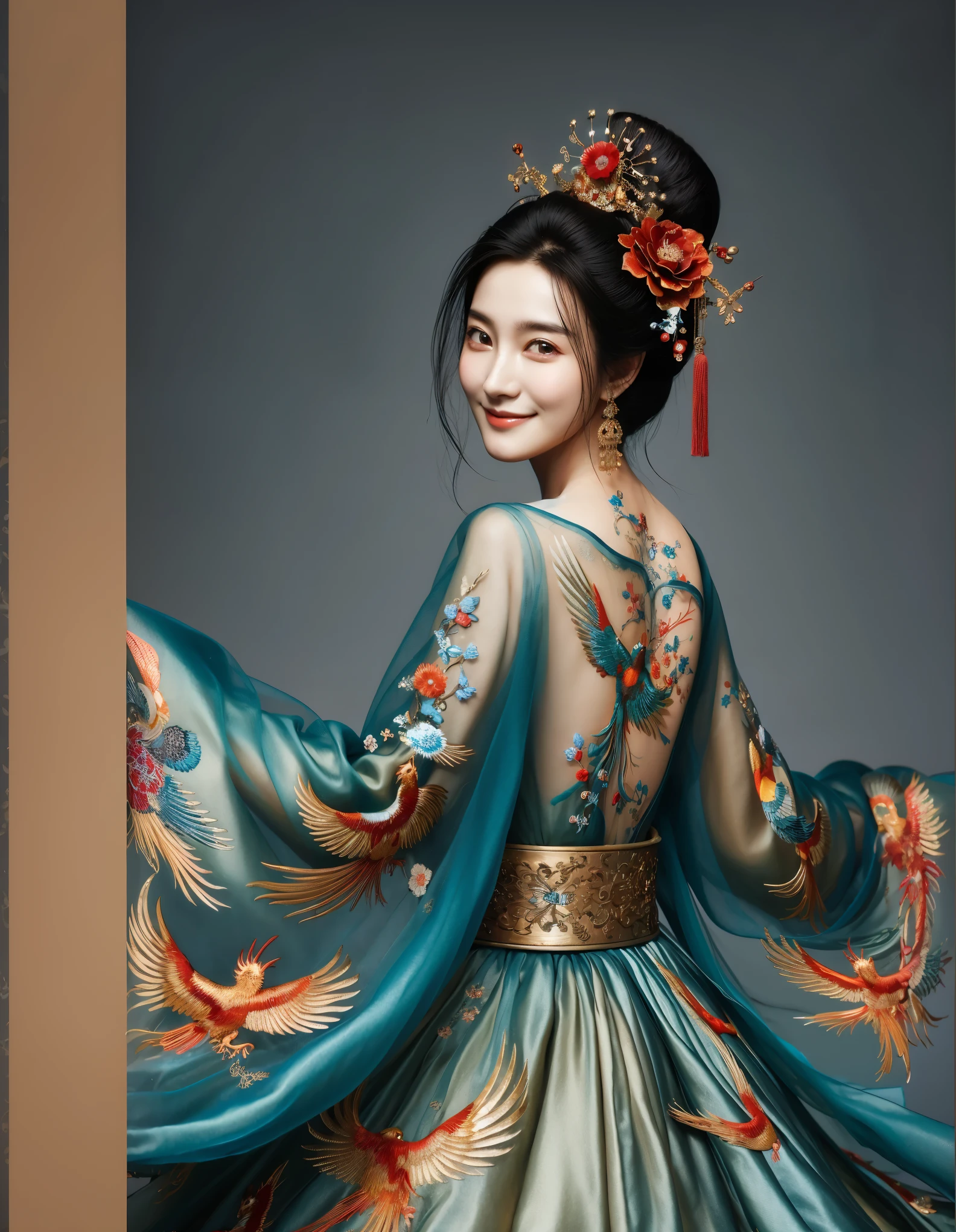 hanfu sleeves and hands