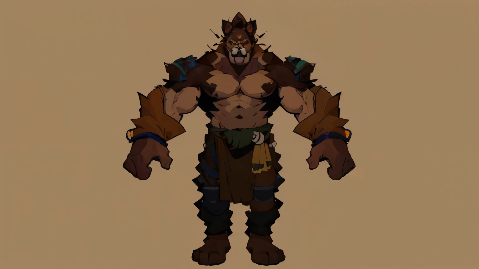 furry, (((rottweiler))), (((fusion with wolf))), wolf claws, beastman, male, big body, muscular, full body, character concept art, simple background