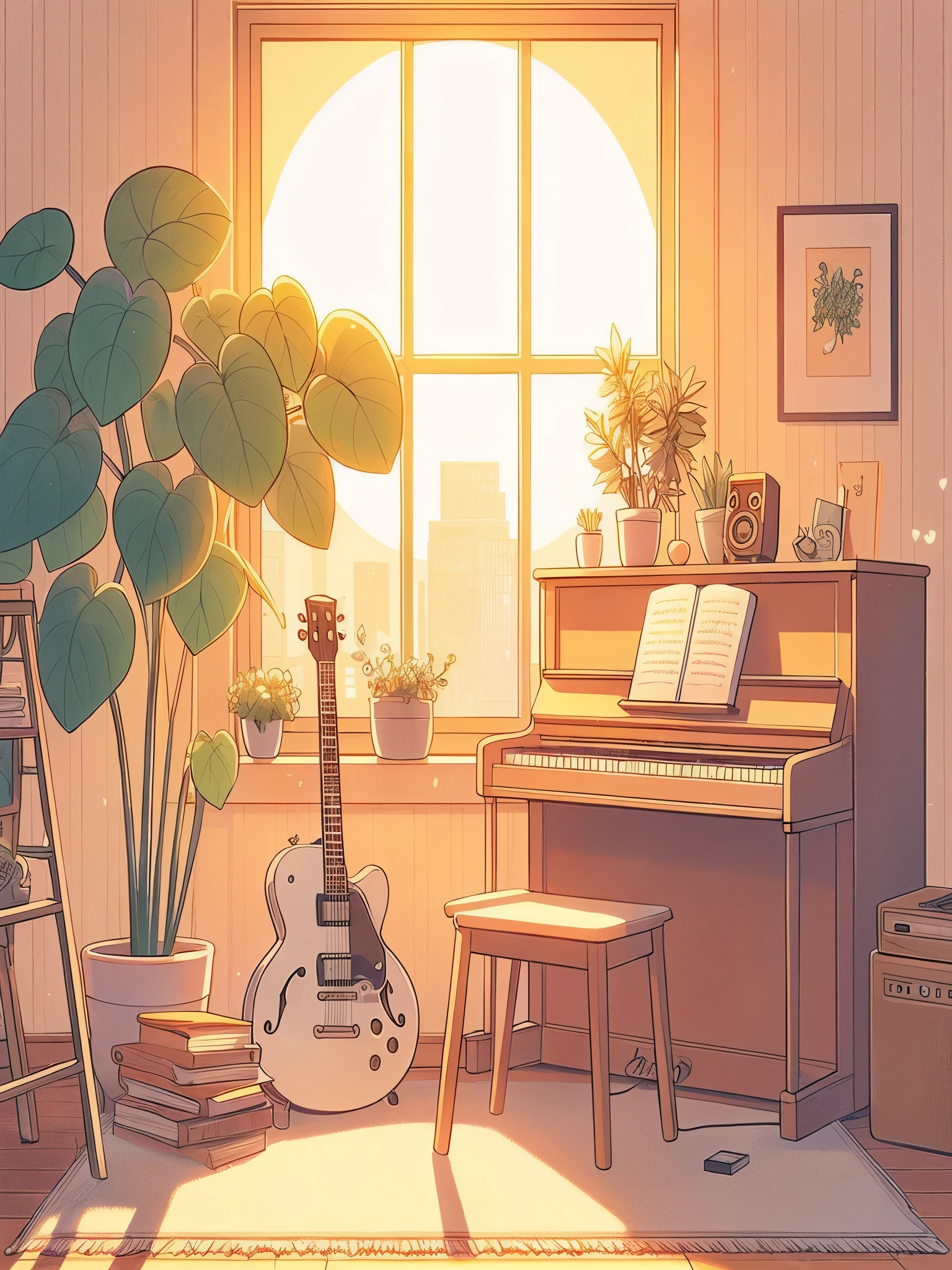 music room