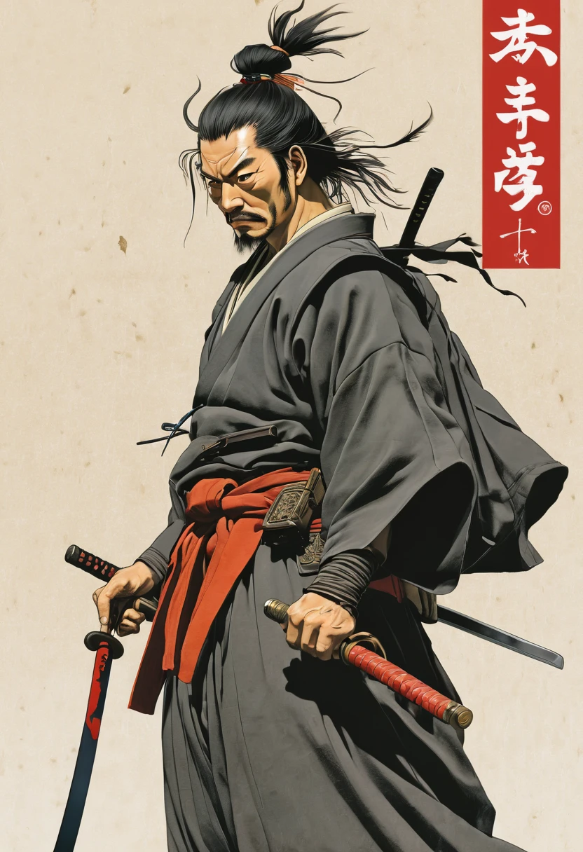 samurai, Pixel Art, (best quality, masterpiece, Representative work, official art, Professional, Ultra intricate detailed, 8k)