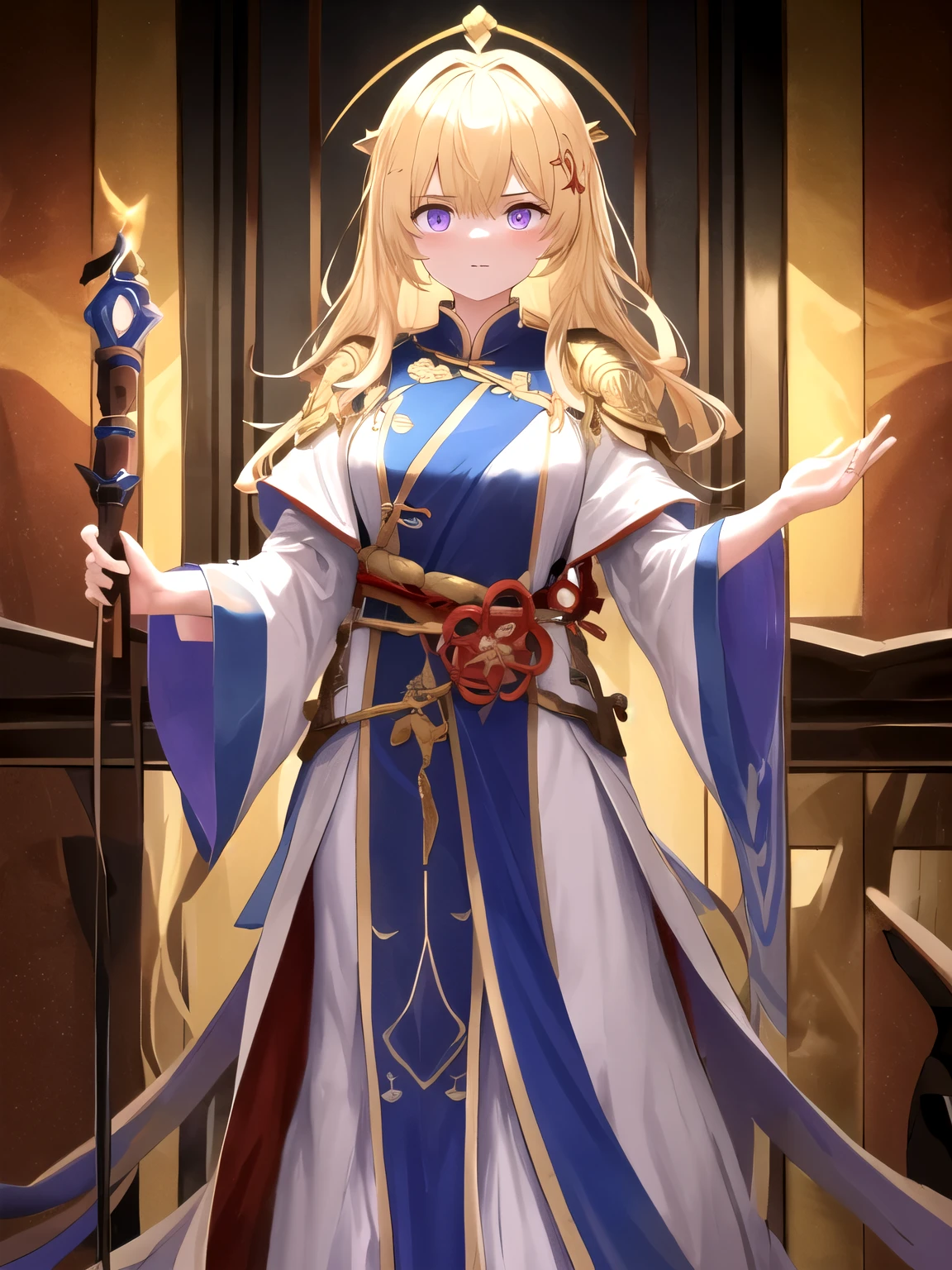 「oh、A great brave man!」
The fat man screamed。Seems big and heavy、Still, she was wearing a luxurious purple robe。So much so that I thought just standing would be a struggle、Maybe there's some support hidden under the robe。That's a stick、Maybe there are people with lentigo。
「The evil demon king has reappeared in this world、They have overrun our land and tormented our people。We are people々In order to save、I summoned you!」
I looked around。In the room、As noticeable as a man in a robe、Honor guardのような騎士が四人いた。they were wearing armor、It was very glittering and had no stains or scratches。Honor guard、Maybe the impression isn't wrong。I was so engrossed that I couldn't believe I had fought。
A magic circle that shines pale gold is drawn on the floor、I was lying peacefully in the center of it。A tall wooden torch is mounted on the white marble wall、The room was brightly illuminated。