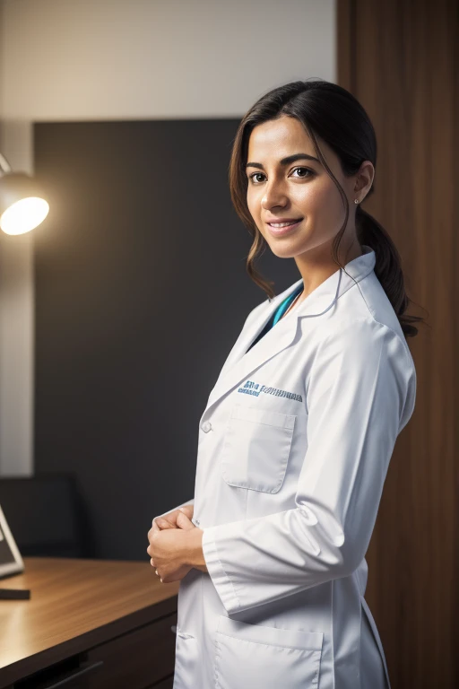 Photo RAW I like Series, In a photograph of an ordinary young doctor in his thirties, ((Selfie of a lower body, aparente felicidade)), cabelos pretos com algumas penas caaindo, pele clara, wearing a bloodstained medical jacket, sorrindo mal e olhando mal, realista, hiper-realista, ultra-realista, cinematic.
Here is an improved description of the prompt:
In this RAW sequence photo, there is a image of a young doctor in his thirties. ((Selfie