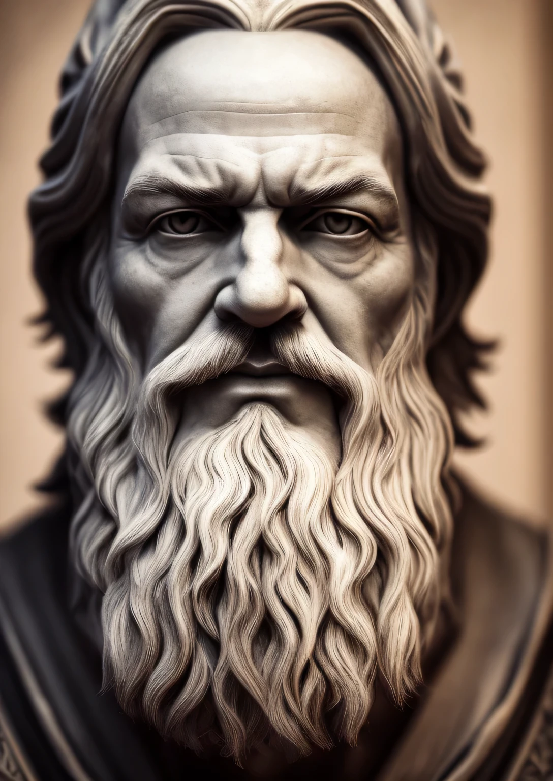 a portrait of a hyperdetailed wise man philosopher Socrates, cinematic shot on canon 5d ultra realistic skin accurate hands fantasy magical horror atmosphere