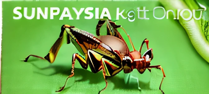 a close up of a stamp with a bug on it, local conspirologist, insect, halyomorpha halys, infested with pitch green, cysts, malaysian, q hayashida, anthropomorphic praying mantis, straya, monstrous ant, cockroach character, predatory praying mantis, insectile forearms folded, larvae