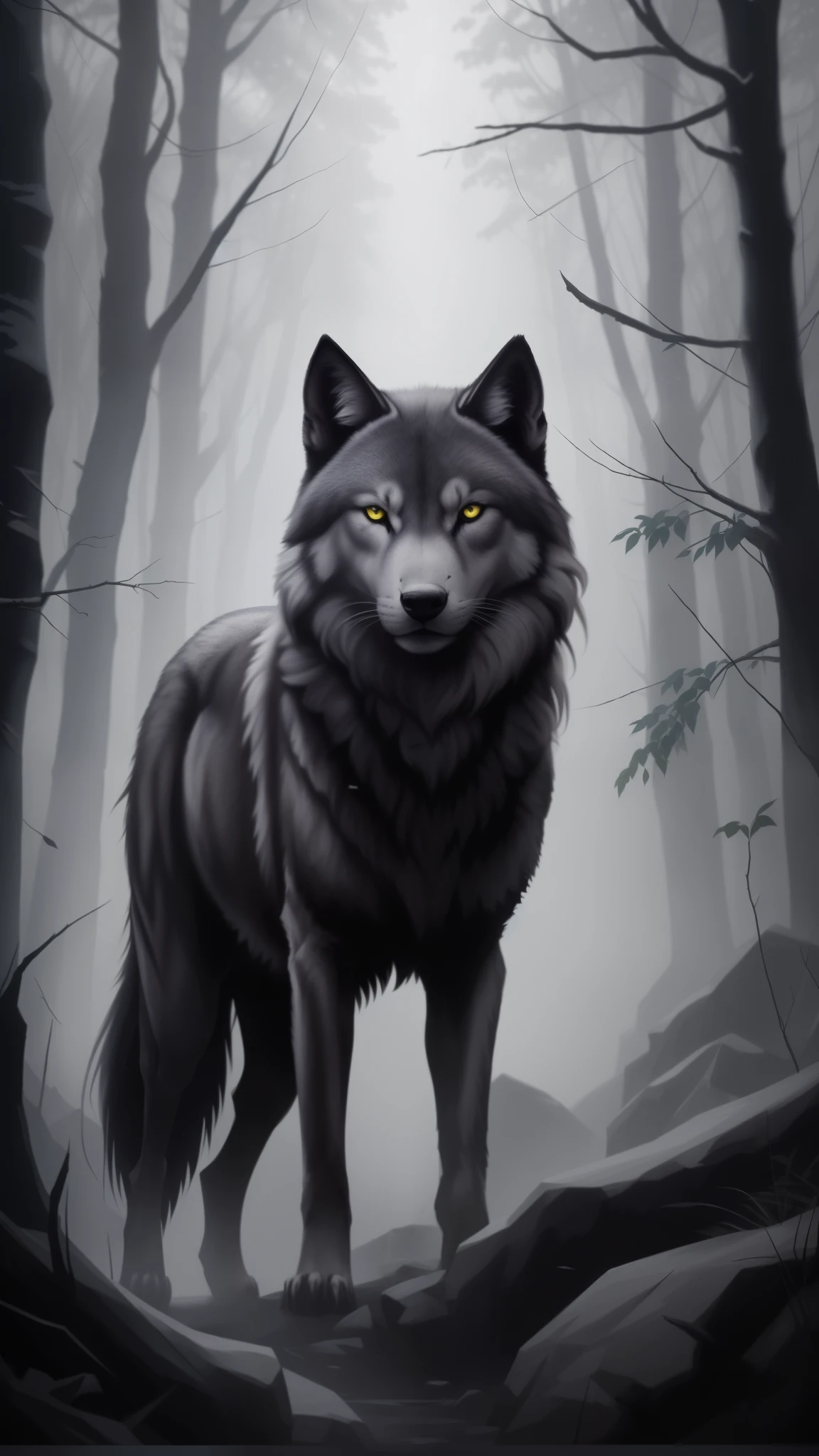 a painting of a No or with blood on the face, Lobo no inferno, No or, photo of No or, portrait of No or fantasy, imagem do avatar, He ad No or, Grim - Lobo, Big No or, portrait of No or, No or, No or alp ha head, wolp, foto de perfil, AngieNo or, No or, alto detalhamen to), He has No or yellow eyes, Meio Lobo, No or dark grey