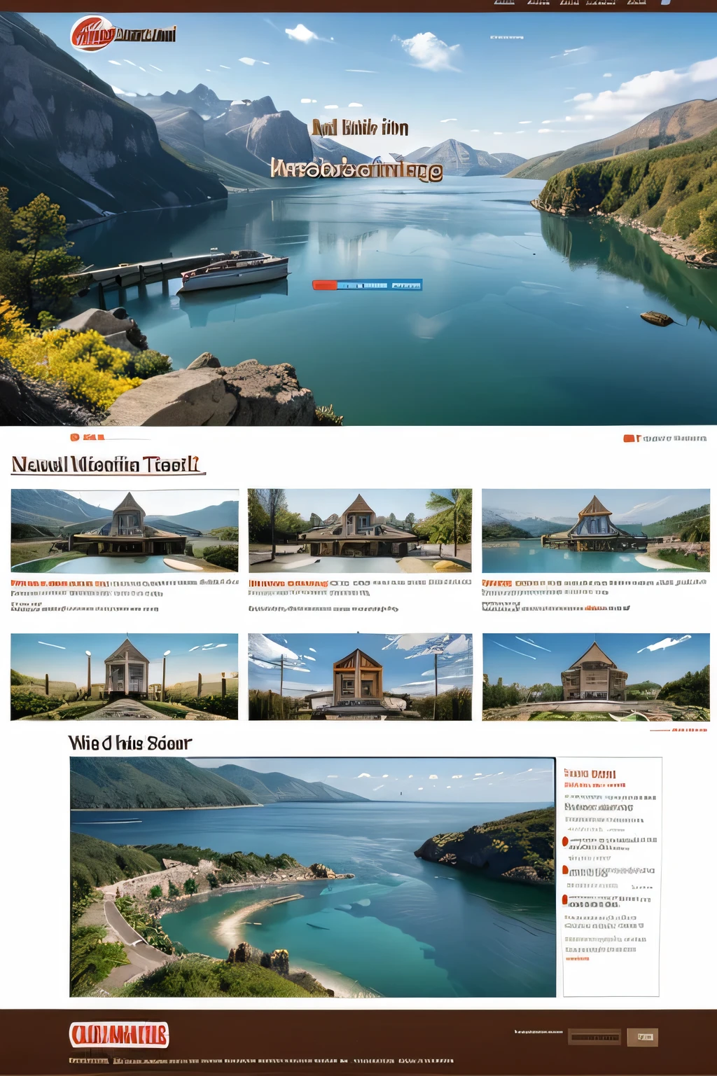 mail Marketing, Tourism, Brand Awareness, warm,friendly,inviting, splash webpage, Creative Composition, decal, logo