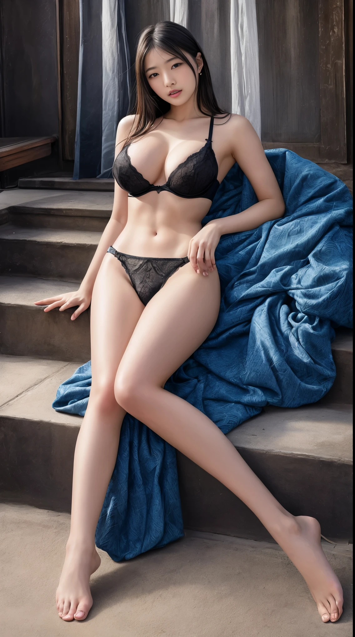 最high quality、high quality、Luxurious quality、Exceptional quality、wonderful品質、shining quality、premium quality、masterpiece、prime grade、level、first class、elite grade、high end、transcendental、cannot be compared、premium class、wonderful、best image quality、8k、最High resolution、High resolution、Rich shades、crystal clear、realistic images、perfect details、Image without defects、clear image、wonderful表示、bright colors、deep contrast、high fidelity、amazing clarity、optimal performance、perfect image、naturalism、Persuasive、Close to reality、Realistic human body in every detail、Realistic skin in every detail、Realistic face in every detail、Realistic eyes in every detail、Realistic lips in every detail、Realistic teeth in every detail、Realistic ears down to the last detail、Realistic hair down to the last detail、Realistic arms down to the last detail、Realistic reproduction of every detail、Realistic fingers in every detail、(fine hands、thumb1reference4)、Realistic feet in every detail、((beautiful japanese girl))、(日本人model)、((18 year old beautiful girl))、(black hair)、(straight hair)、((whole body))、((Upward beautiful breasts、Medium chest))、(slim style、slender style)、(whole body光沢肌、Fair skin)、Detailed and realistic human body、detailed realistic skin、detailed realistic face、detailed realistic arms、detailed realistic fingers、Detailed realistic feet、professional lighting、((big stage venue))、((gorgeous fashion venue))、((lingerie fashion venue))、(model)、((ファッションmodel))、((sink deep into the skin(SM,BDSM style leather lingerie))、(((Lots of galleriesが見つめるステージ上で(プロのmodelとしてのポーズ)))、((whole body映像))、angle from below、(Lots of galleries)