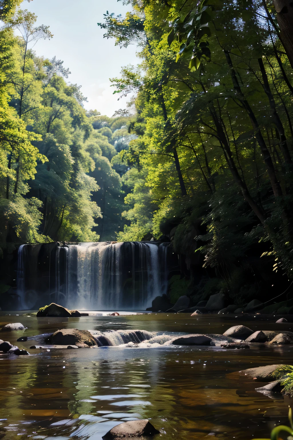 make an image of a natural and calm environment