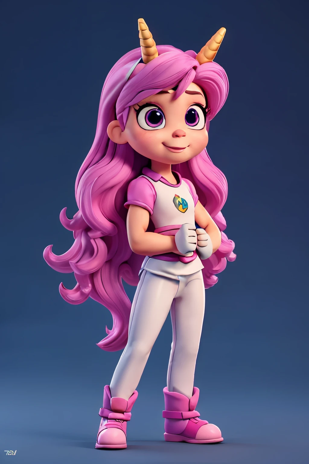empowered woman position, feminista, (((showing biceps, arms and making a strength sign with the arm))), girl power, cartoon, unicorn, white unicorn, unicorn from the tusk movie, blue unicorn, a unicorn, 3 d cavalo pet shop, unicorns, unicorn horn, bonitinho digital art, bonitinho 3 d render, bonitinho cartoon character, Chibi, bonitinho character, personagem toonix, anthropomorphic mare, my little Pony, bonitinho