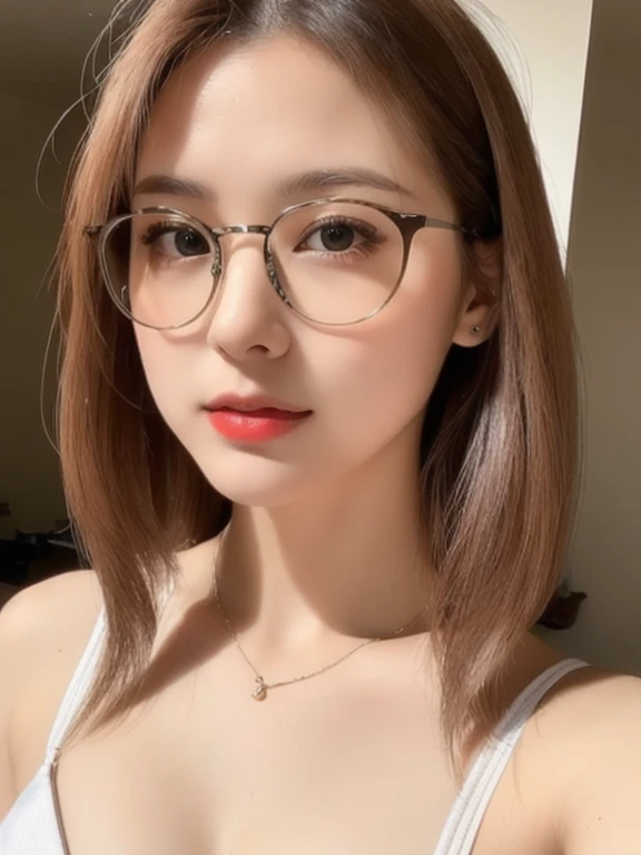 (realistic、masterpiece、Best Quality、8K、highres、high resolution:1.3)、1 girl、Gigantic breasts、white bikini、looking at viewers、super fine face and eyes、long hair、 upper body、