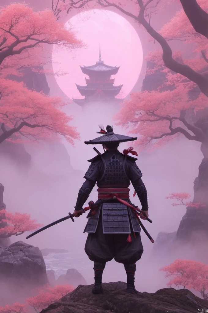 samurai, by TAKEHISA YUMEJI, best quality, masterpiece, Representative work, official art, Professional, Ultra intricate detailed, 8k