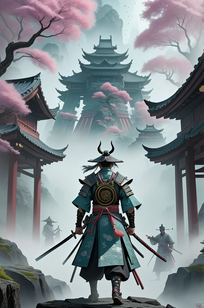 samurai, by TAKEHISA YUMEJI, best quality, masterpiece, Representative work, official art, Professional, Ultra intricate detailed, 8k