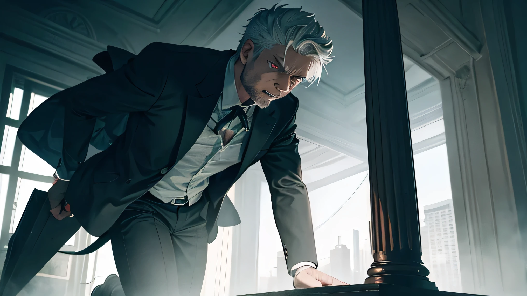 aterrorizado, Harper tentou escapar da cidade, mas a Alma Vingativa o seguiu implacavelmente. alhures, Harper sought refuge, mas Elias parecia estar em toda parte. The judge began to go mad under the weight of his own guilt and the supernatural persecution he faced.