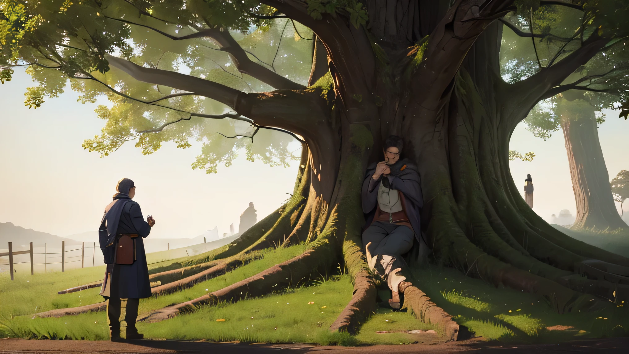Their decisions often favored the powerful at the expense of those in need., causing suffering to the community. The tree, aware of injustice, started to react.