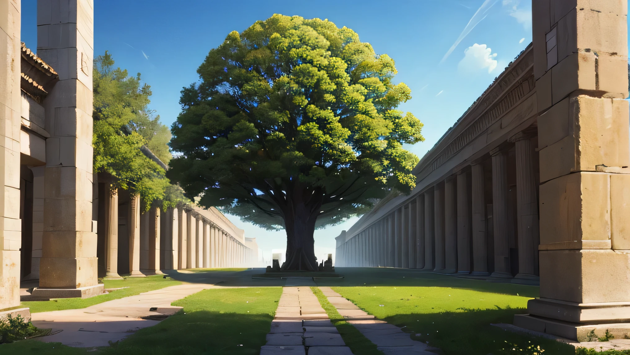 In an ancient and enigmatic city, where justice was often corrupted and judges acted with impunity, there was a unique and mystical tree known as "Tree of Judgment".
