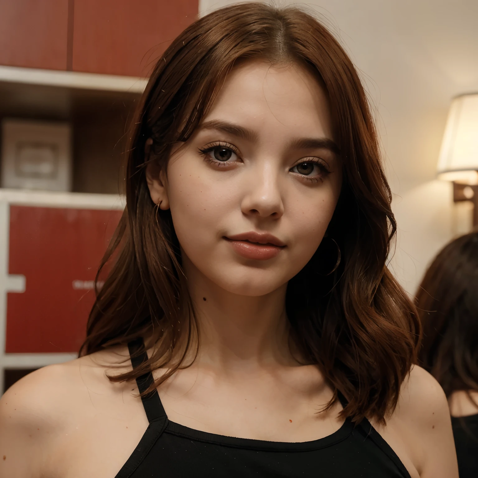 Rubia, ojos rasgados, pelirroja, nayeon, twice