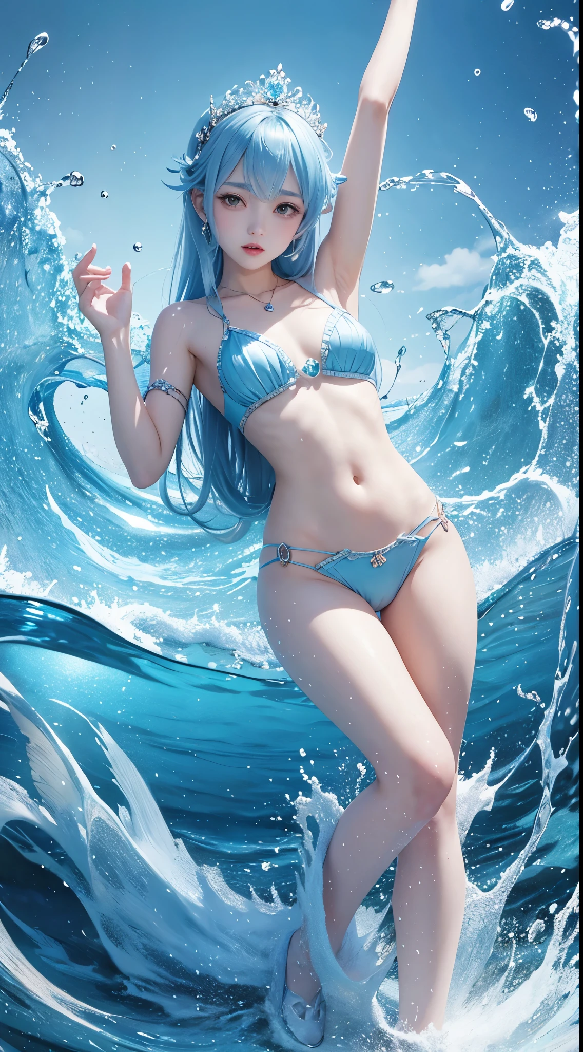 water princess, genshim shock style