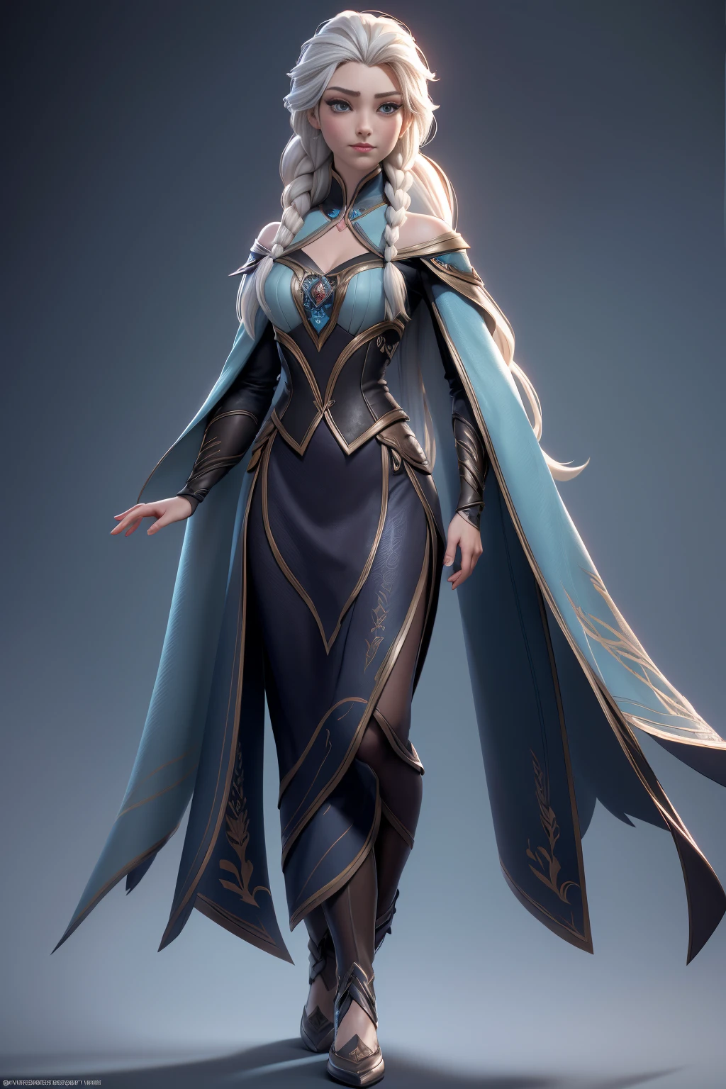 (((full body photo))) Highly detailed CG unity 8k wallpaper, style shot, complex, high detail, dramatic, highest quality movie still image, very detailed, masterpiece, best quality, character design, Elsa, Elsa from Frozen, (( Dark style)), realistic ultra-detailed rendering style, natural light, sharp character design, (hard focus, 8k), (((natural skin texture))), 8k textures, soft cinematic lighting, adobe lightroom, dark room, hdr, Sophisticated, Elegant, Rich Detail, Sharp Focuilm Look) )), Soothing Tones, Detail Frenzy, Intricate Detail, Super Detail, Low Contrast, Soft Film Lighting, Dull Colors, Exposure Blending, HDR, Fade, 35mm, f/1.4, ISO, f16, 25 sec.