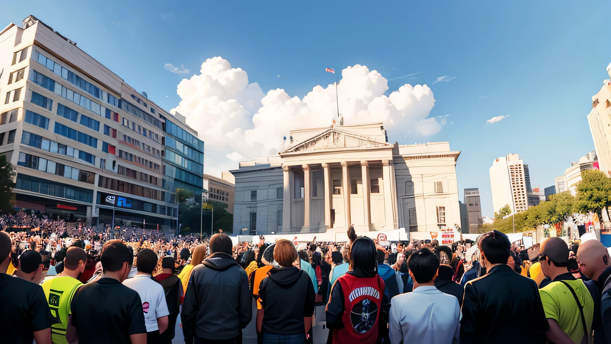 The revelation of Nexus&#39; actions provoked a popular uprising. The population, long oppressed by government policies, joined together in peaceful protests demanding transparency, justice and reform. Social networks and independent media played a crucial role in mobilizing society against corruption.