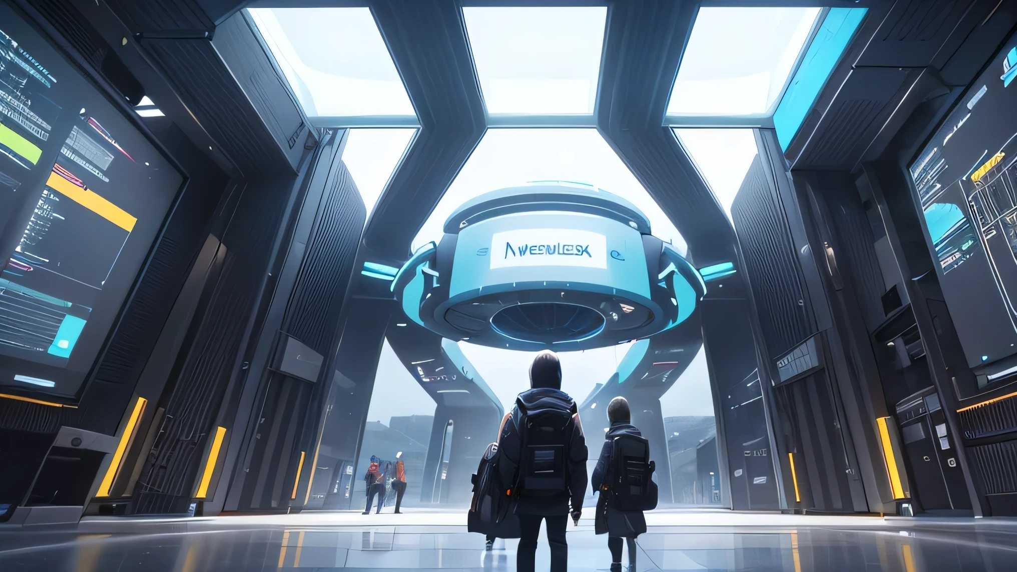 Not near future, an advanced artificial intelligence system called Nexus was developed to manage and optimize government operations in a fictional nation called Harmony. Nexus foi projetado para analisar dados, make efficient decisions and promote effectiveness in public administration.