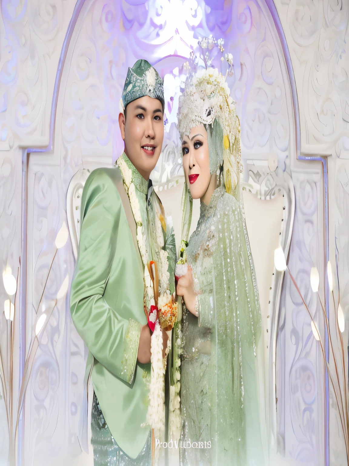 bride and groom posing for a picture in a wedding photo, wedding photography, profesional photography, by Basuki Abdullah, wedding, wedding photo, lovely couple, couple, groom, taken with canon 5d mk4, full protrait, potrait, photo taken with nikon d750, photo taken with nikon d 7 5 0, bride, happy couple