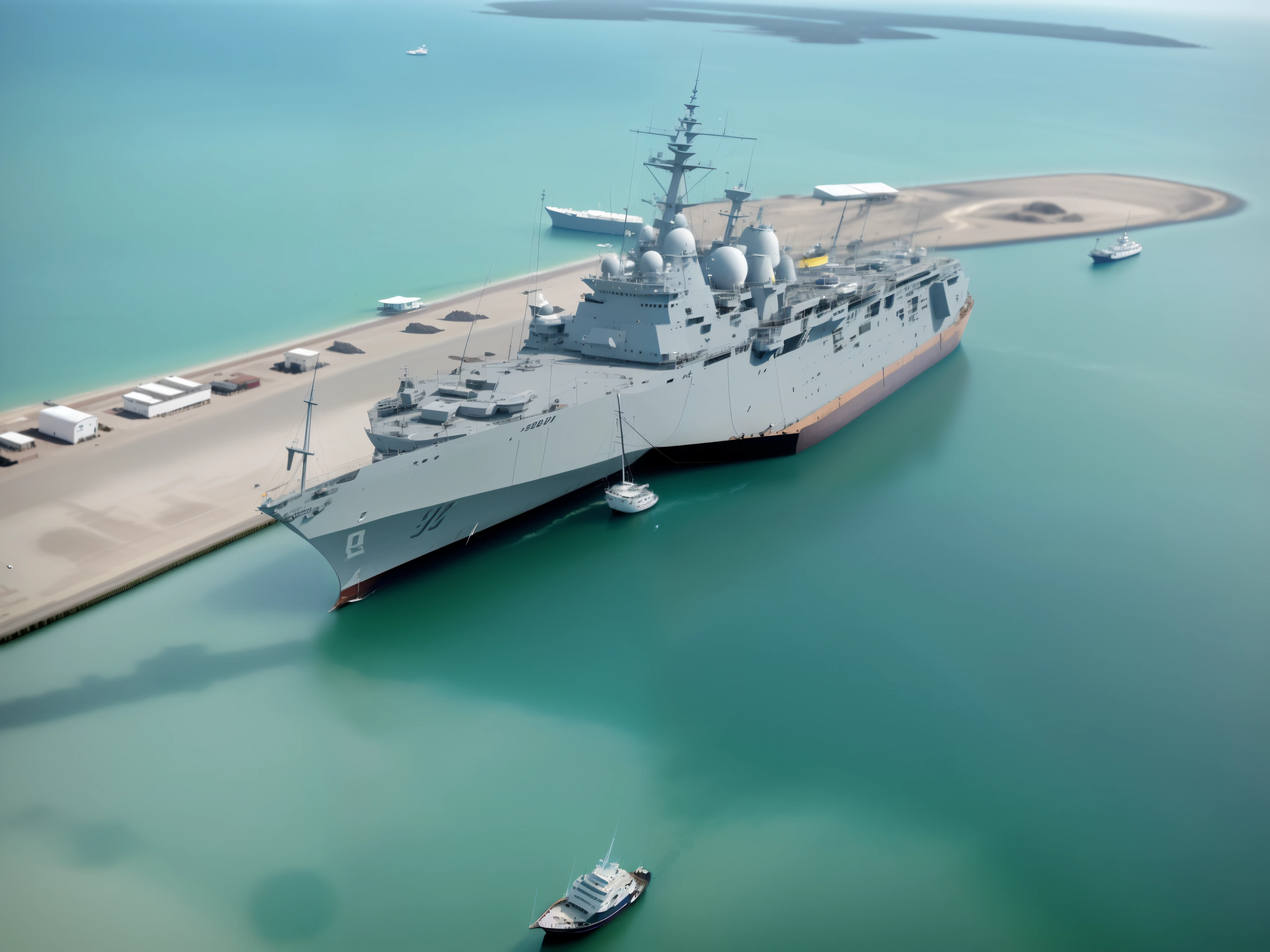 arafed ship in the water with a boat in the water, ship, [ overhead view ]!, [ overhead view ]!!, trending photo, dramatic shot, photograph credit: ap, 2 0 1 0 photo, photo shot, environmental shot, beautiful shot, masterpiece', the photo shows a large, minimalist, closeup!!!!!!, former, hd shot, warship