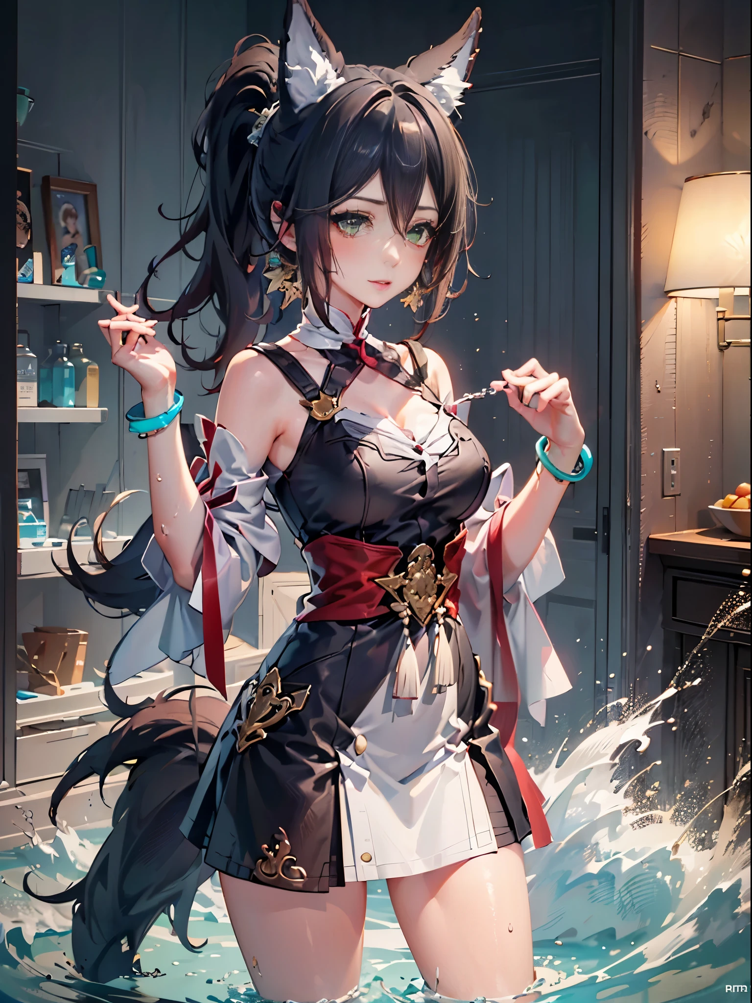 (Very detailed CG hand-drawn wallpaper, masterpiece, best detail expression), (best light and shadow effects, very delicate and beautiful), (Finger details, perfectly shaped fingers: 1.3)