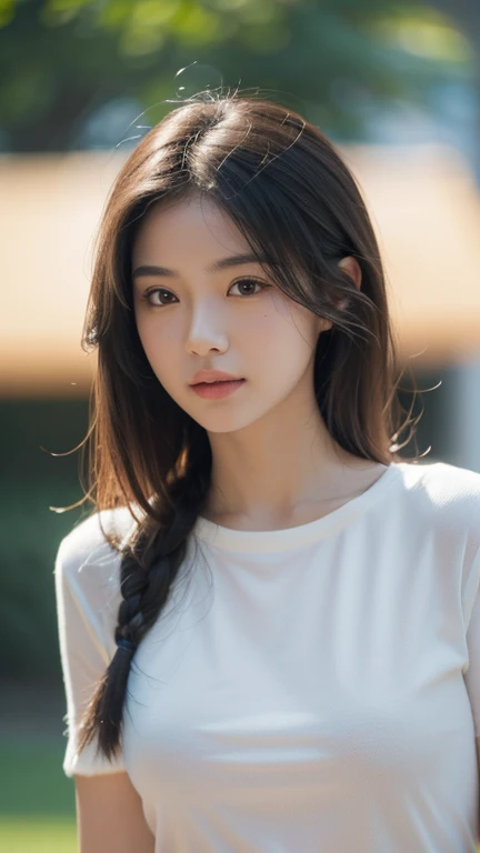 1girl, depth of field, first-person view, f/1.8, 135mm, Nikon, UHD, retina, masterpiece, ccurate, anatomically correct, textured skin, high details, super detail, high quality, best quality, highres, 1080P, HD, 4K, 8k,