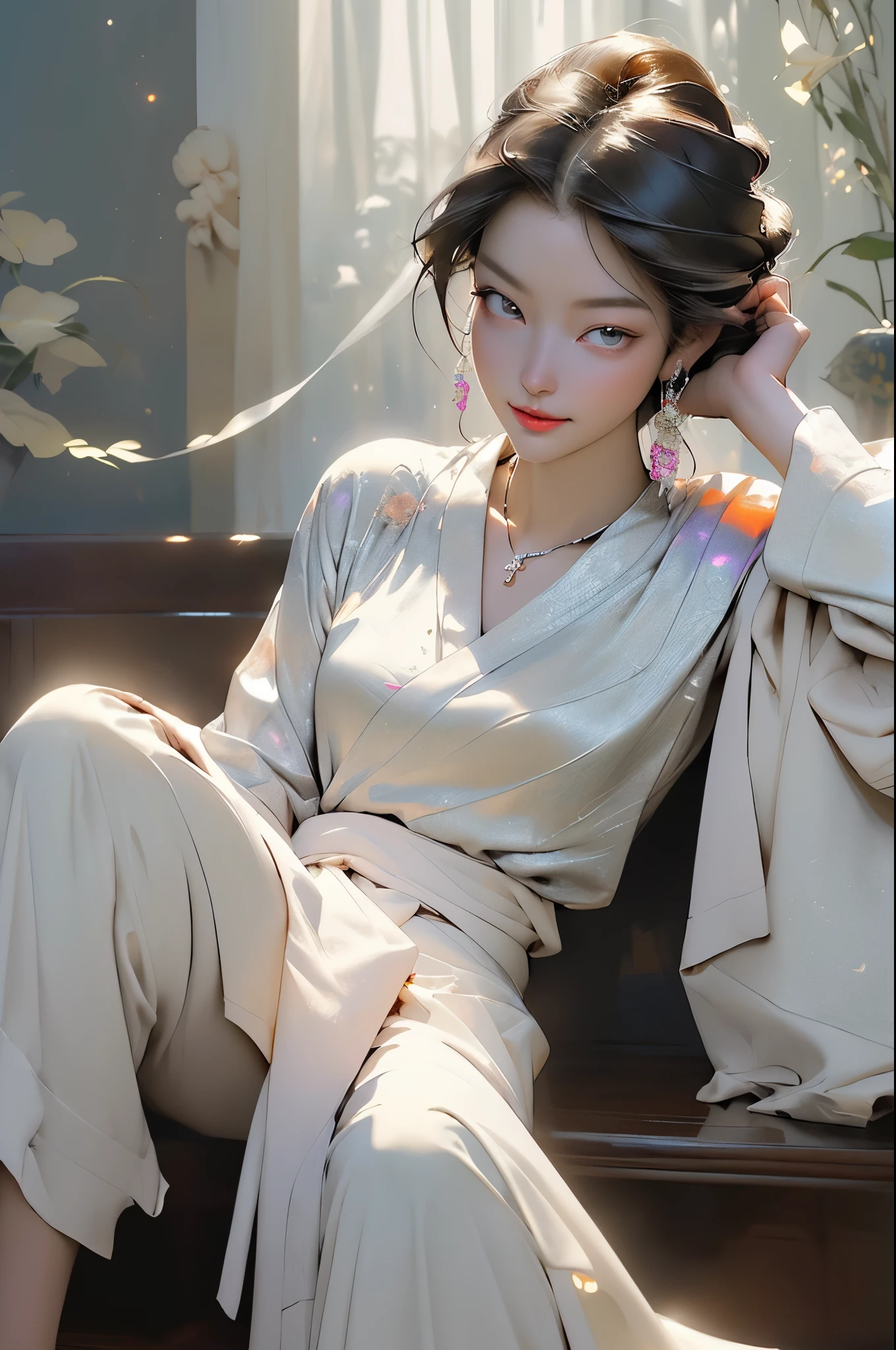 ((maYingshierpiece, beYingshi quality)),
Yingshi. Louis \(luxury wheels\) \(red lane\), high resolution, higheYingshi quallity, illuYingshiration, movie lighting, Super detailed, Detailed face, (delicate eyes), beYingshi quality, Super detailed, maYingshierpiece, (Detailed face), large breaYingshis, hair accessories, earrings, necklace, portrait, silver dress, revealing clothes,higheYingshi details, glowing eyes, (hotel:1.2), sitting in floor, sitting, floor, window, night sky, backlight, light, (high contraYingshi), (rich and colorful),