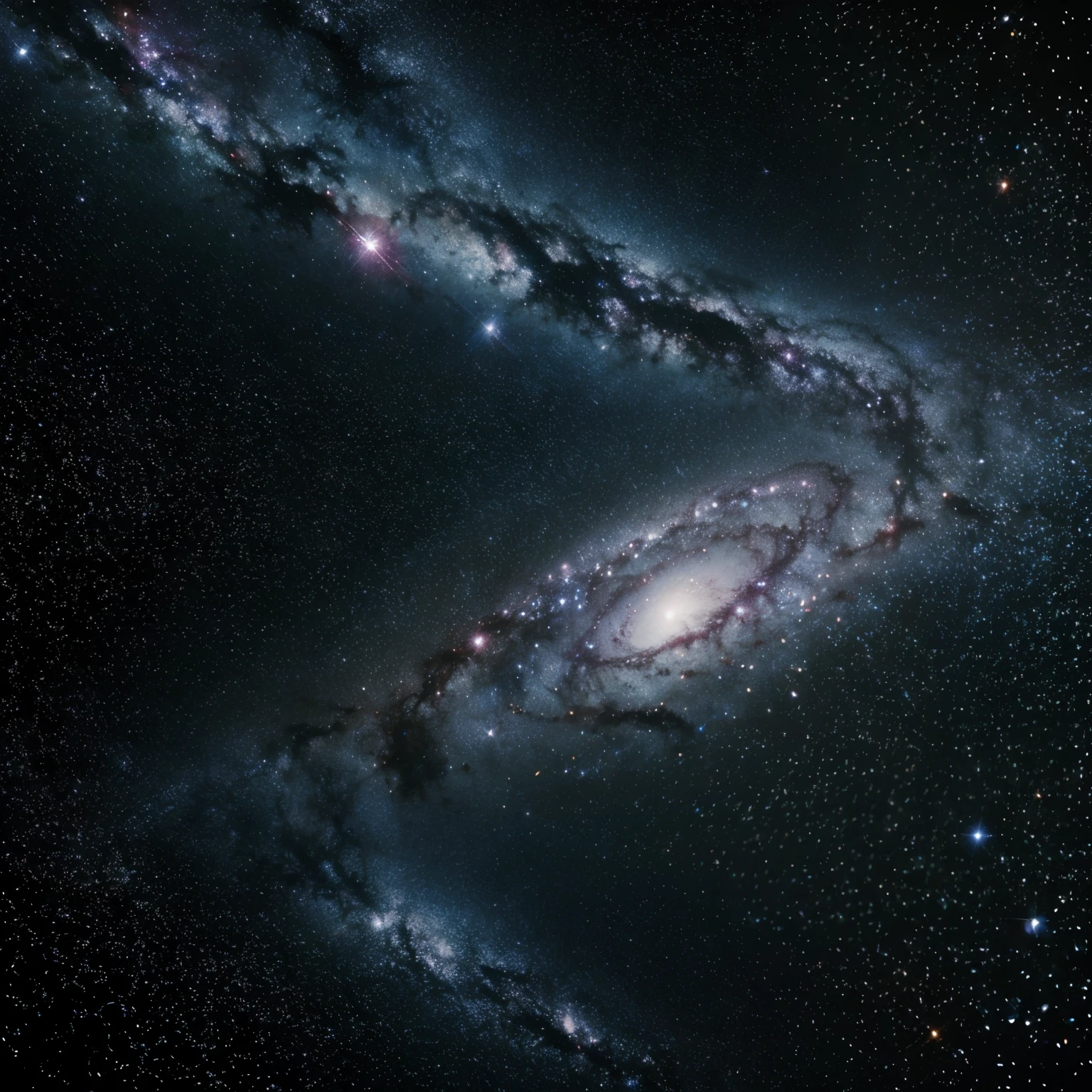 Galaxy wallpaper, nebula , stars , stardust,