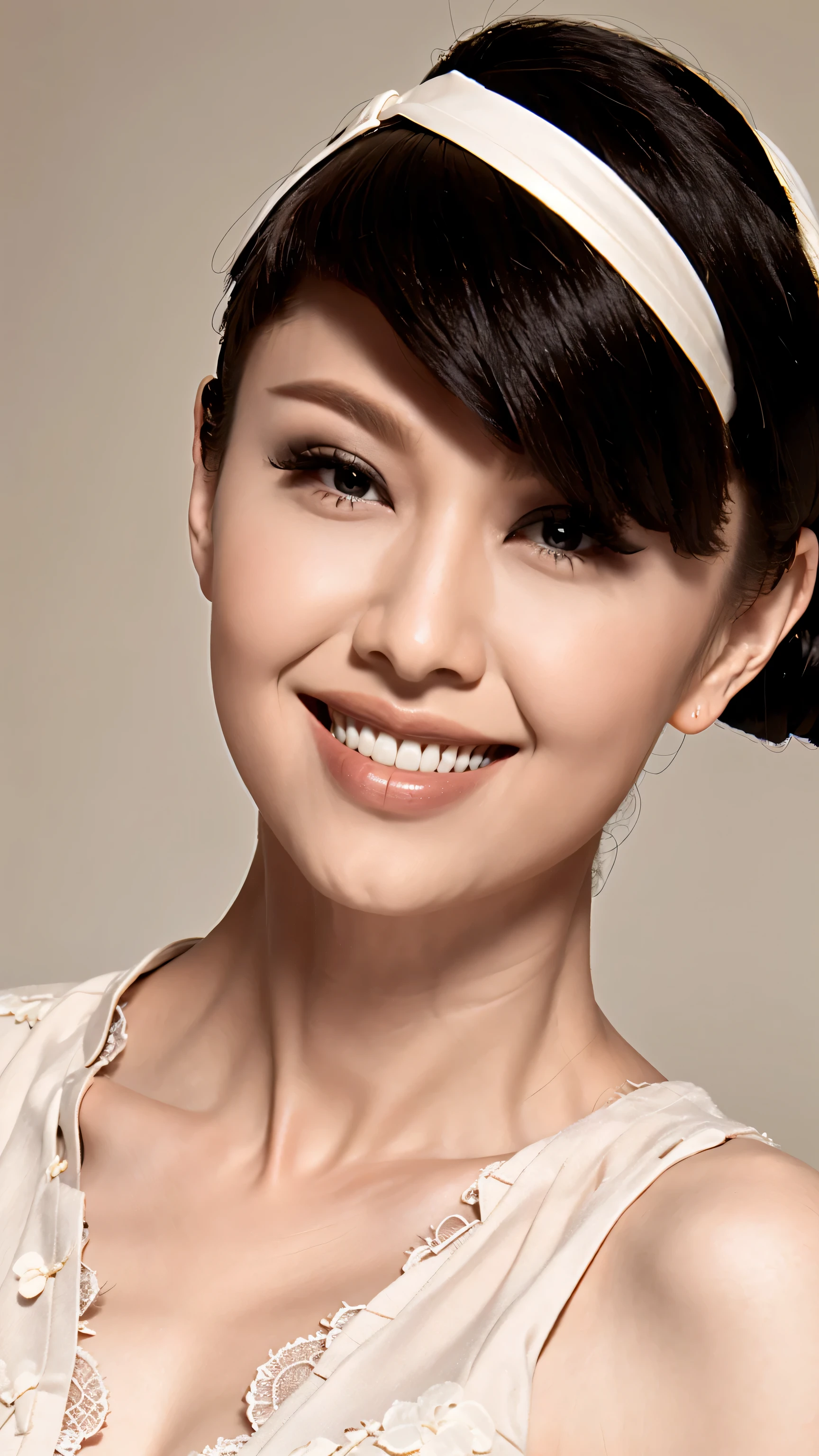fashion model 20 years old [[[[close up]]]], [[[[neck]]]], [[[[Shoulder]]]], perfect eyes, perfect iris，perfect lips，perfect teeth，Perfect skin，White skin，Soft headlight，High Density Imaging Review，long black hair，（Face is clear and delicate），((white lace underwear))，((Sexy))，((The background is the bedroom))，((luxury double bed))，best quality，masterpiece，（pastel colors：1.2）