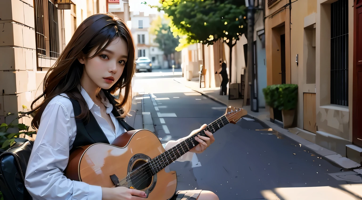 Correct finger shape for playing guitar、natural fingers、