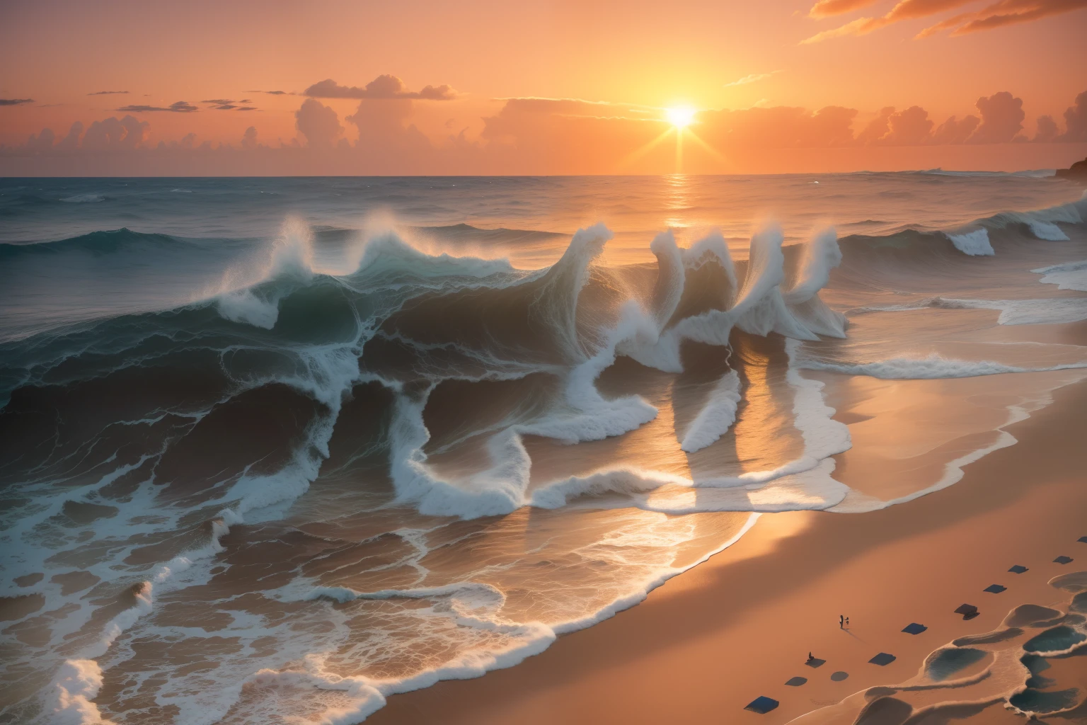 sunset,The waves are crashing on the beach,sunset, rising from the ocean, rising from the ocean, rough waves, torment and waves, Stand up,Behind me is the sea, by Jason Felix, stunning waves, author:Rodney Joseph Byrne, bubble wave, unrest, beach surreal photography, author:Kurt Rosch, rough waves, Beautiful waves in the sea
