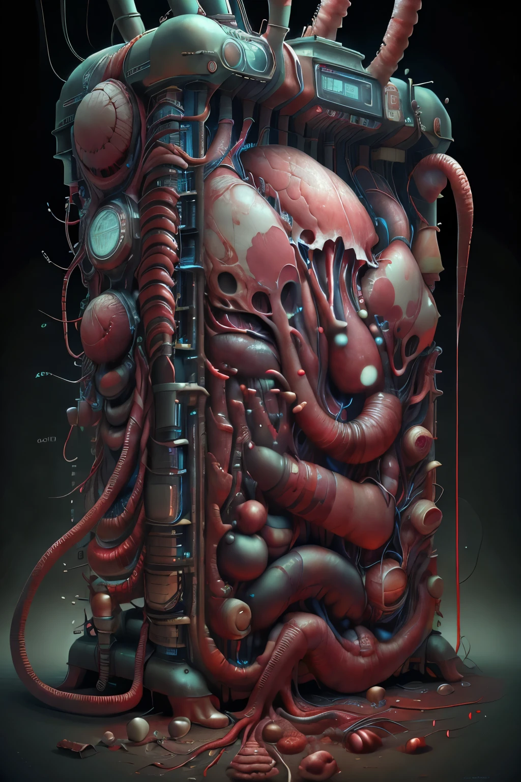 Anatomical techniques, Blood vessel, refrigerator, octopus, circuit board, 